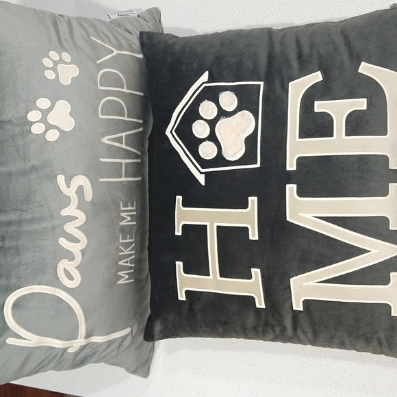Two pet couch pillows/New